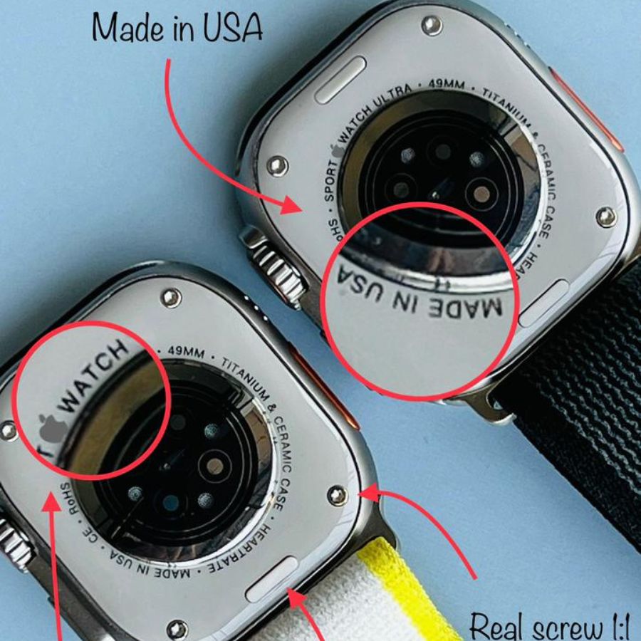 APPLE WATCH ULTRA 8* GPS🛰️+COMPASS 🧭 1:1 BT CALLING
