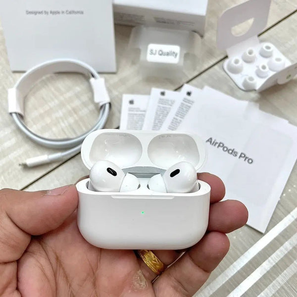 Airpods Pro 2nd Generation With ANC Working With All Free Accessories 🎧 (CASH ON DELIVERY AVAILABLE)